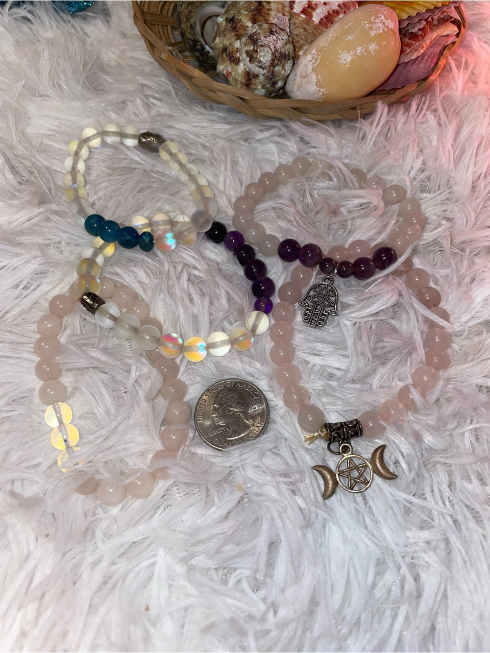 Bundle of Crystal Bracelets